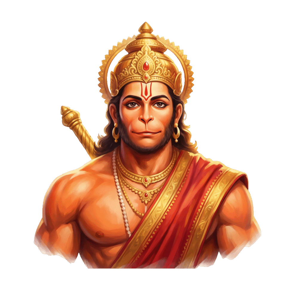 Lord Hanuman PNG Hanuman devotion Spiritual PNG Divine strength