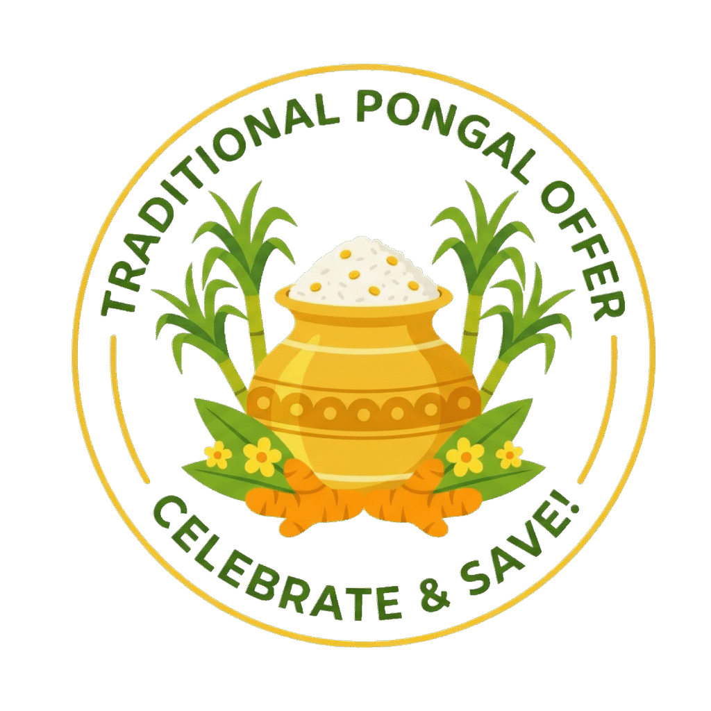Traditional Pongal Offer PNG