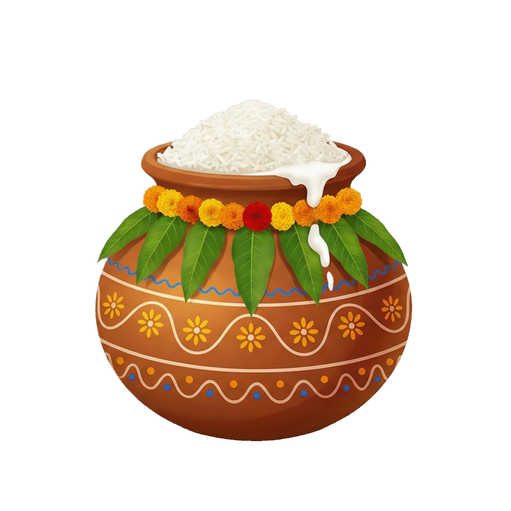 Pongal Pot PNG – Free Transparent Background Download